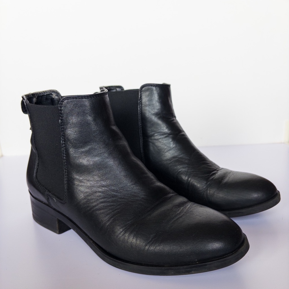 Aldo Black Ankle Booties